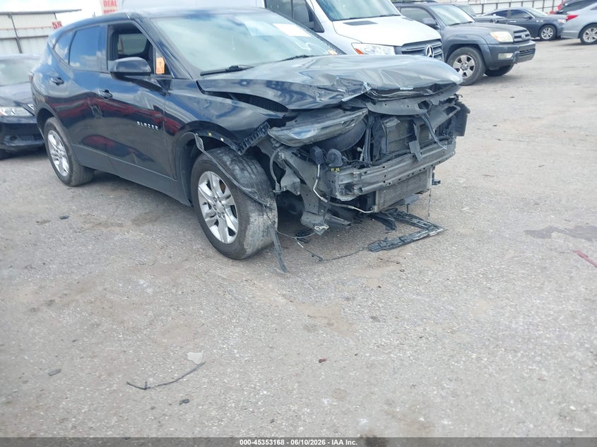 2020 Chevrolet Blazer VIN 3GNKBCRS3LS622007 IAAI salvage auction — FRONT END, Salvage Title, sold $1,750 on 2026-07-25 (photo 1)
