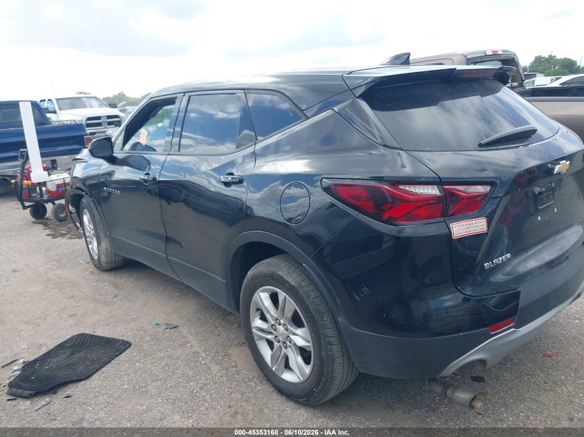2020 Chevrolet Blazer VIN 3GNKBCRS3LS622007 IAAI salvage auction — FRONT END, Salvage Title, sold $1,750 on 2026-07-25 (photo 3)