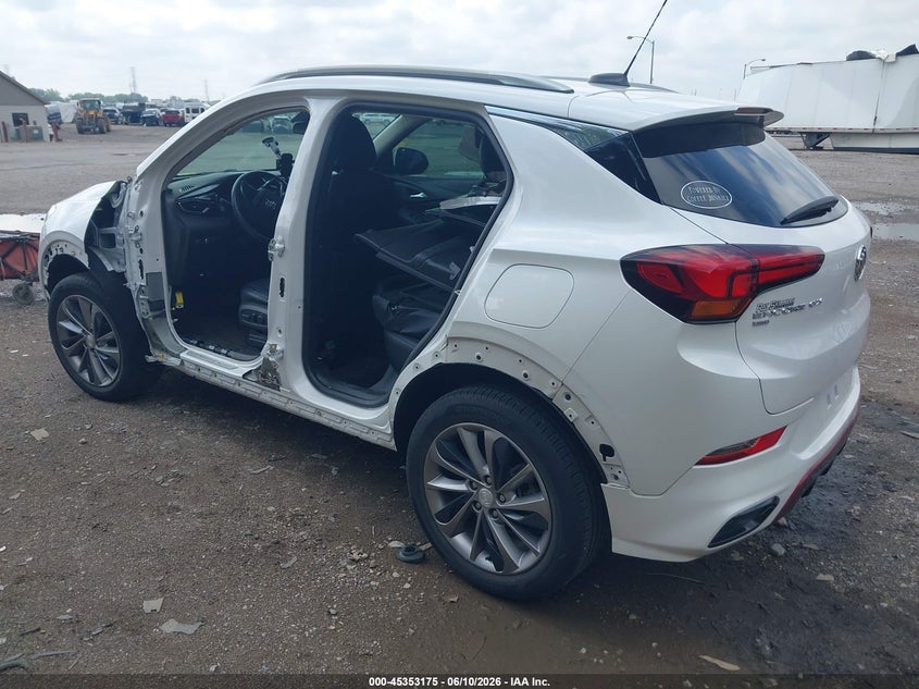 2022 Buick Encore gx VIN KL4MMESL7NB123519 IAAI salvage auction — SIDE, Salvage (Indiana), sold $5,000 on 2026-07-11 (photo 3)