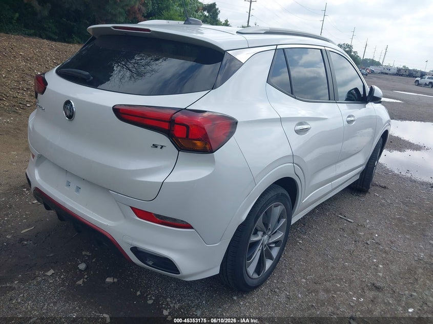 2022 Buick Encore gx VIN KL4MMESL7NB123519 IAAI salvage auction — SIDE, Salvage (Indiana), sold $5,000 on 2026-07-11 (photo 4)