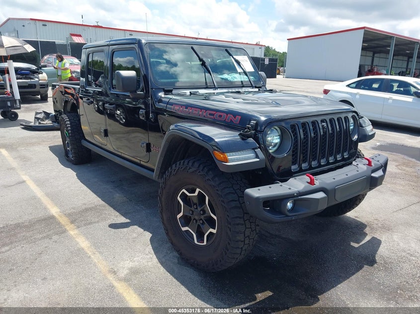 2020 Jeep Gladiator VIN 1C6JJTBG2LL191797 IAAI salvage auction — REAR END, Salvage (South Carolina), sold $16,700 on 2026-07-10 (photo 1)
