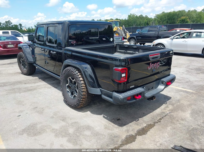 2020 Jeep Gladiator VIN 1C6JJTBG2LL191797 IAAI salvage auction — REAR END, Salvage (South Carolina), sold $16,700 on 2026-07-10 (photo 3)