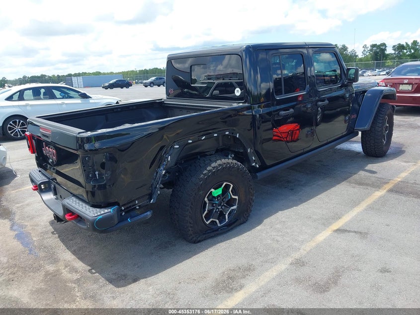 2020 Jeep Gladiator VIN 1C6JJTBG2LL191797 IAAI salvage auction — REAR END, Salvage (South Carolina), sold $16,700 on 2026-07-10 (photo 4)