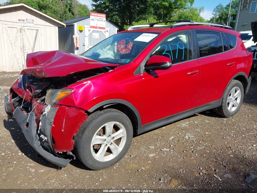 2014 Toyota Rav 4 VIN JTMRFREV8EJ008539 IAAI salvage auction — FRONT END, Salvage (Pennsylvania), sold $1,900 on 2026-07-29 (photo 2)
