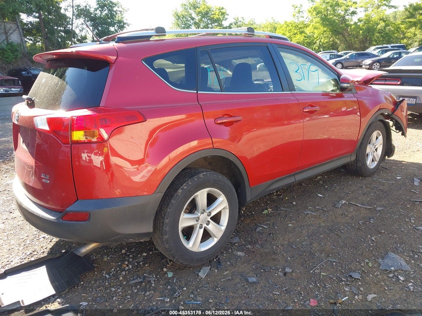 2014 Toyota Rav 4 VIN JTMRFREV8EJ008539 IAAI salvage auction — FRONT END, Salvage (Pennsylvania), sold $1,900 on 2026-07-29 (photo 4)