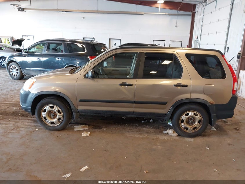 2006 Honda Cr-v VIN JHLRD78596C018334 IAAI salvage auction — NORMAL WEAR, Clear (Michigan), sold $375 on 2026-07-28 (photo 6)
