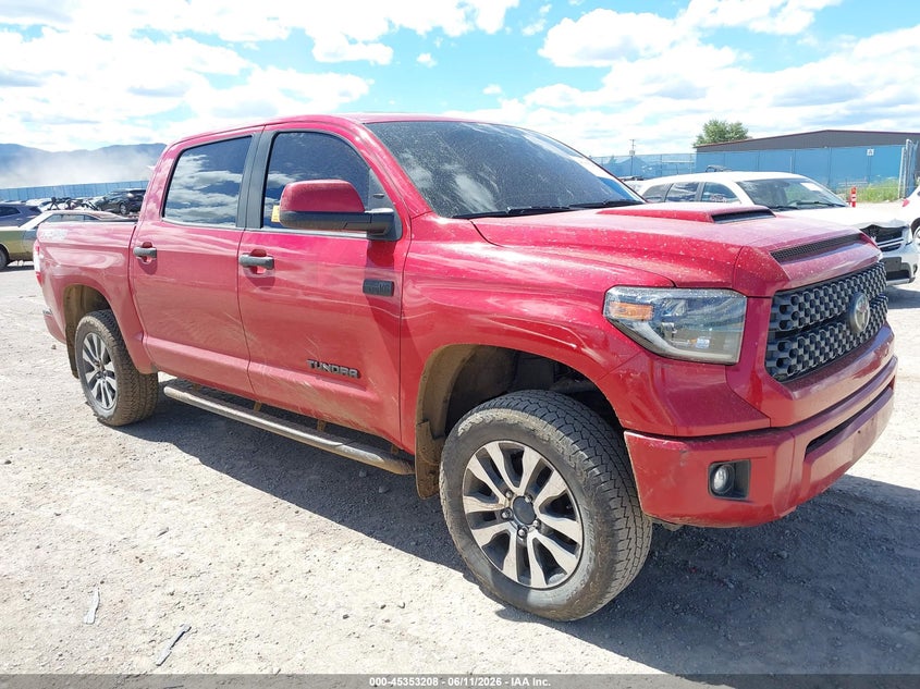 2021 Toyota Tundra VIN 5TFDY5F11MX005857 IAAI salvage auction — UNKNOWN, Salvage (Montana), sold $16,550 on 2026-07-29 (photo 1)