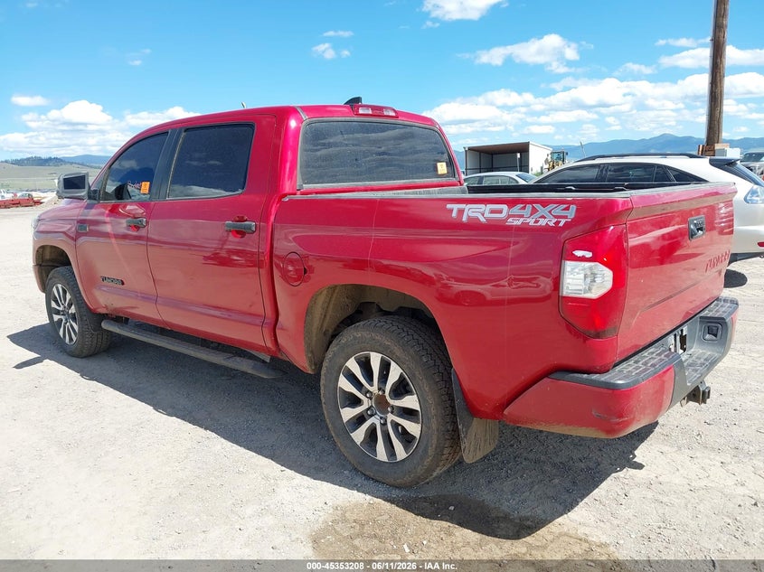 2021 Toyota Tundra VIN 5TFDY5F11MX005857 IAAI salvage auction — UNKNOWN, Salvage (Montana), sold $16,550 on 2026-07-29 (photo 3)