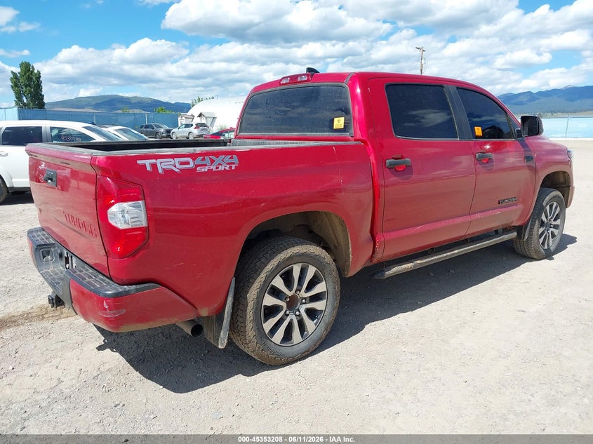 2021 Toyota Tundra VIN 5TFDY5F11MX005857 IAAI salvage auction — UNKNOWN, Salvage (Montana), sold $16,550 on 2026-07-29 (photo 4)