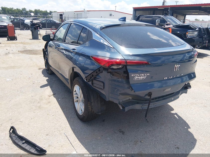 2025 Buick Envista VIN KL47LAEP1SB069556 IAAI salvage auction — FRONT & REAR, Salvage (Louisiana), sold $4,900 on 2026-07-21 (photo 3)