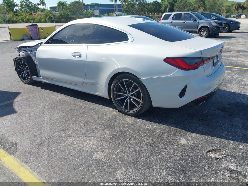 2024 BMW 4er VIN WBA53AP03RCR80583 IAAI salvage auction — FRONT END, Clear (Florida), sold $7,125 on 2026-07-16 (photo 3)