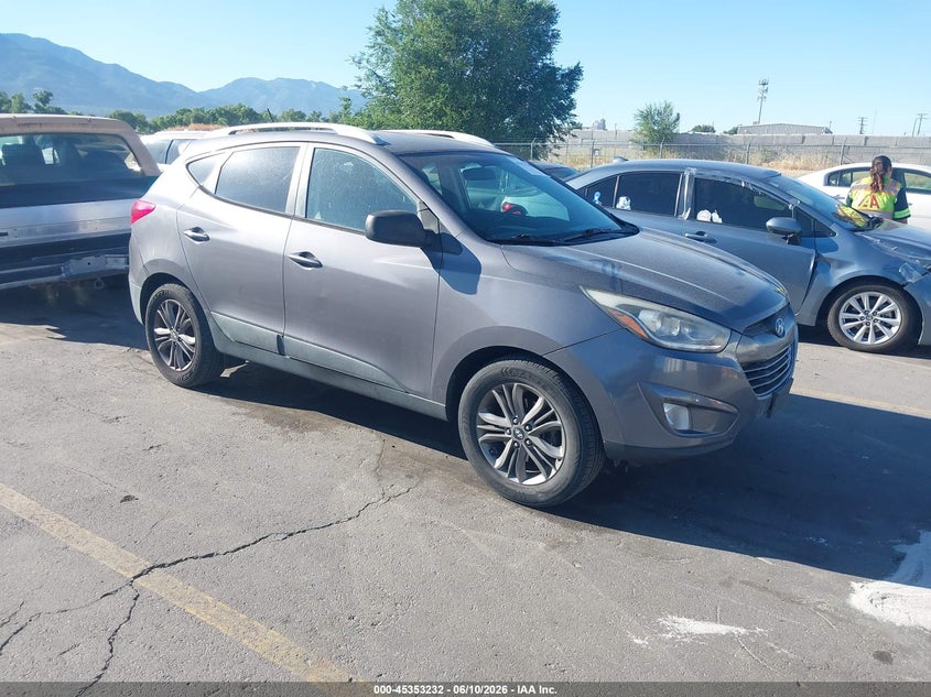 2015 Hyundai Tucson VIN KM8JU3AG8FU019625 IAAI salvage auction — NORMAL WEAR, Salvage Title, sold $825 on 2026-07-30 (photo 1)
