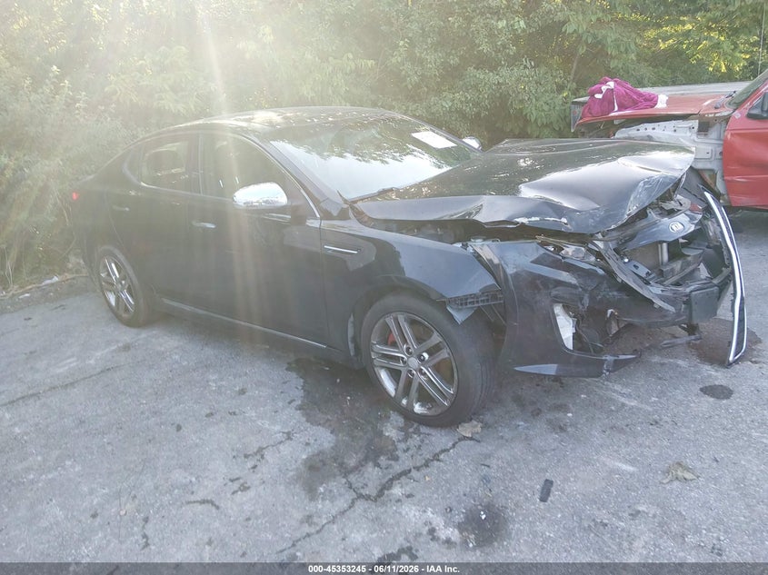 2013 Kia Optima VIN 5XXGR4A69DG149056 IAAI salvage auction — FRONT END, Salvage (Virginia), sold $150 on 2026-07-29 (photo 1)