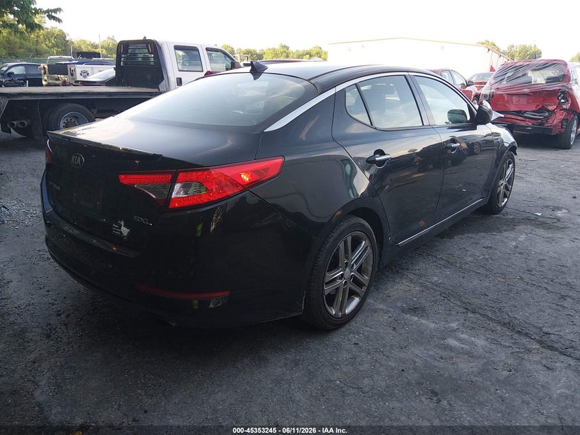 2013 Kia Optima VIN 5XXGR4A69DG149056 IAAI salvage auction — FRONT END, Salvage (Virginia), sold $150 on 2026-07-29 (photo 4)
