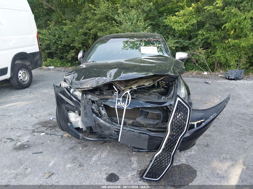 2013 Kia Optima VIN 5XXGR4A69DG149056 IAAI salvage auction — FRONT END, Salvage (Virginia), sold $150 on 2026-07-29 (photo 6)