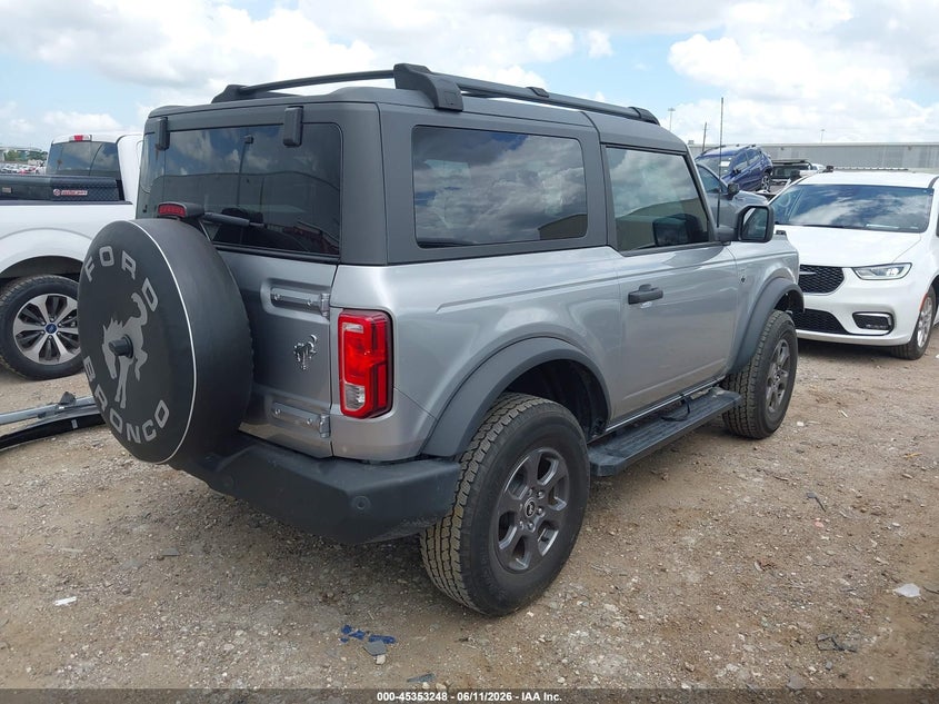 2024 Ford Bronco VIN 1FMDE7AH1RLA96020 IAAI salvage auction — FRONT END, Original (Texas), sold $17,350 on 2026-07-30 (photo 4)