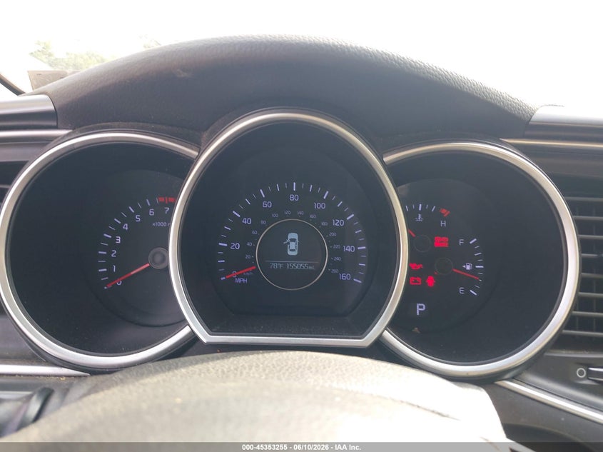 2015 Kia Optima VIN KNAGM4A70F5598735 IAAI salvage auction — NORMAL WEAR, Clear (Pennsylvania), sold $400 on 2026-07-10 (photo 7)
