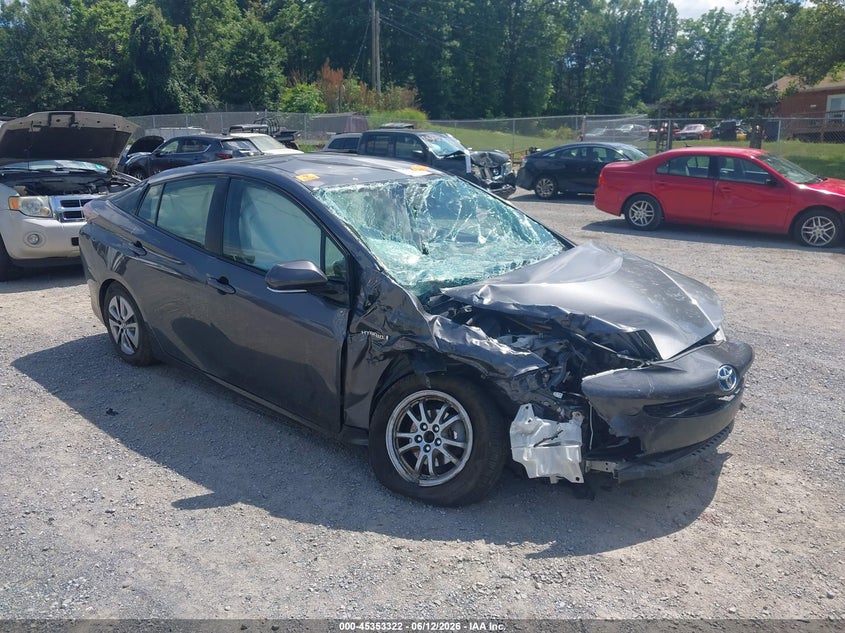 2016 Toyota Prius VIN JTDKARFU1G3013000 IAAI salvage auction — BIO HAZARD, Salvage (Virginia), sold $850 on 2026-07-14 (photo 1)