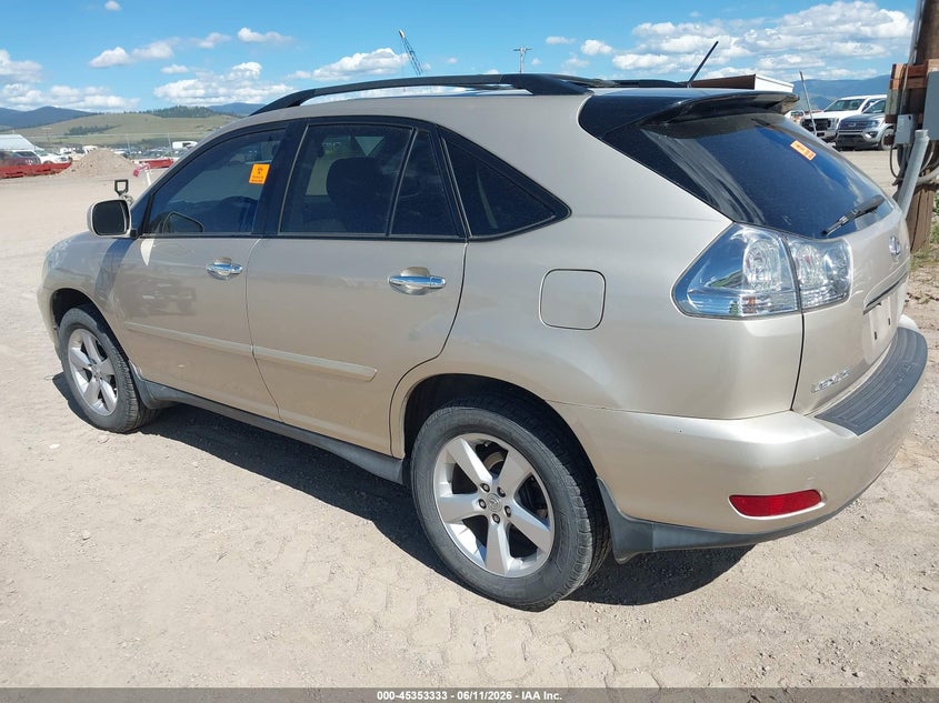 2008 Lexus Rx 350 VIN 2T2GK31U18C052388 IAAI salvage auction — BIO HAZARD, Clear (Montana), sold $1,675 on 2026-07-29 (photo 3)
