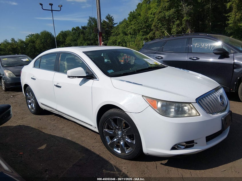 2010 Buick Lacrosse VIN 1G4GD5GG2AF132061 IAAI salvage auction — LEFT FRONT, Salvage (Massachusetts), sold $425 on 2026-07-09 (photo 1)