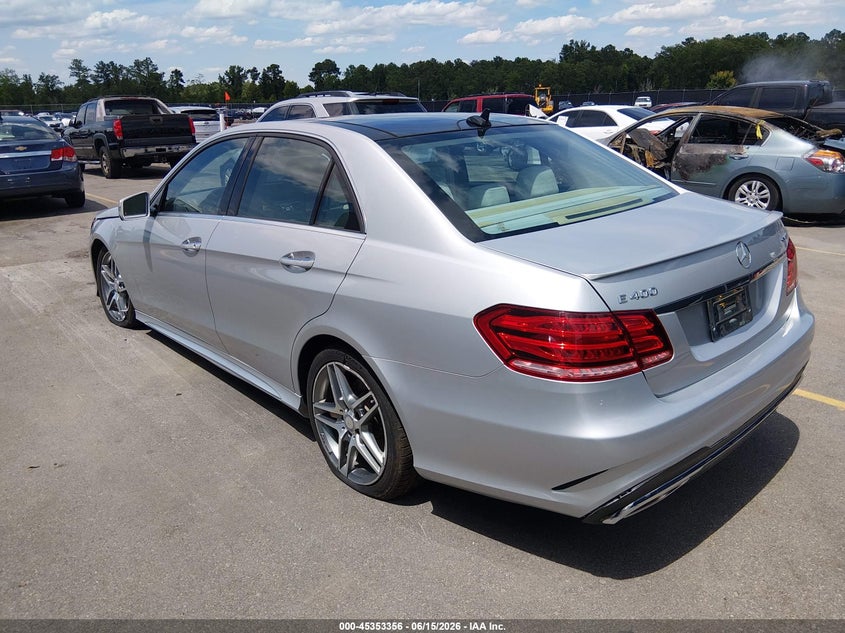 2015 Mercedes-benz E-klasse VIN WDDHF6HBXFB156558 IAAI salvage auction — LEFT FRONT, Salvage Title, sold $3,700 on 2026-08-01 (photo 3)