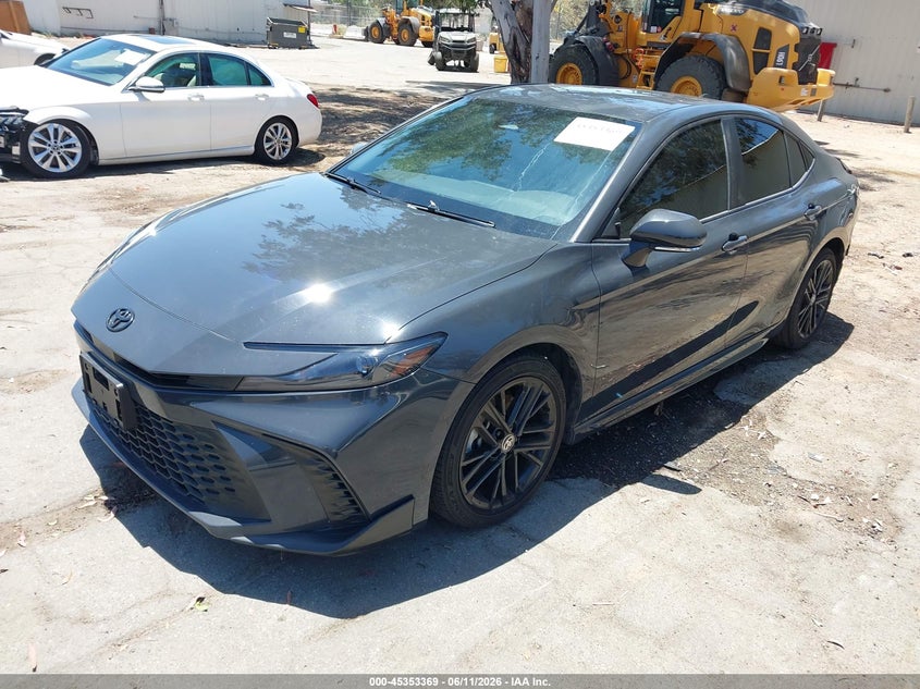 2025 Toyota Camry VIN 4T1DAACK6SU169450 IAAI salvage auction — REAR END, Salvage (California), sold $8,600 on 2026-07-28 (photo 2)