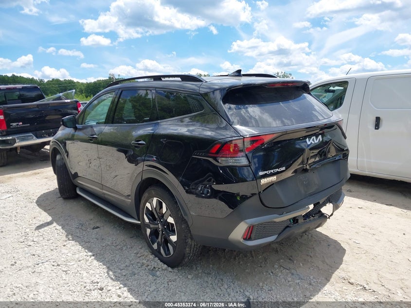 2024 Kia Sportage VIN 5XYK6CDF8RG186255 IAAI salvage auction — REAR END, Salvage (Massachusetts), sold $8,600 on 2026-08-22 (photo 3)