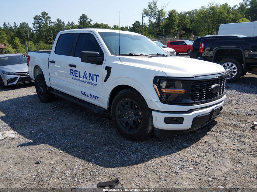 2024 Ford F-150 VIN 1FTEW2KP4RKD36200 — IAAI salvage auction photo