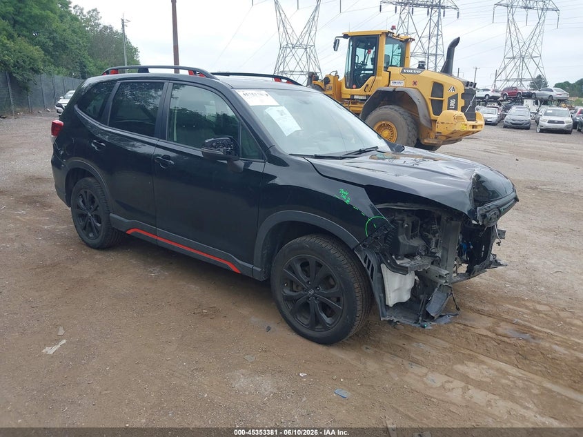 2020 Subaru Forester VIN JF2SKAMC5LH525205 IAAI salvage auction — FRONT END, Salvage (Pennsylvania), sold $4,250 on 2026-07-24 (photo 1)
