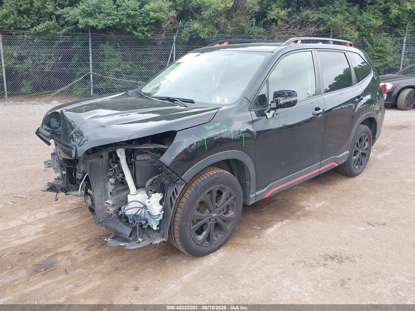 2020 Subaru Forester VIN JF2SKAMC5LH525205 IAAI salvage auction — FRONT END, Salvage (Pennsylvania), sold $4,250 on 2026-07-24 (photo 2)