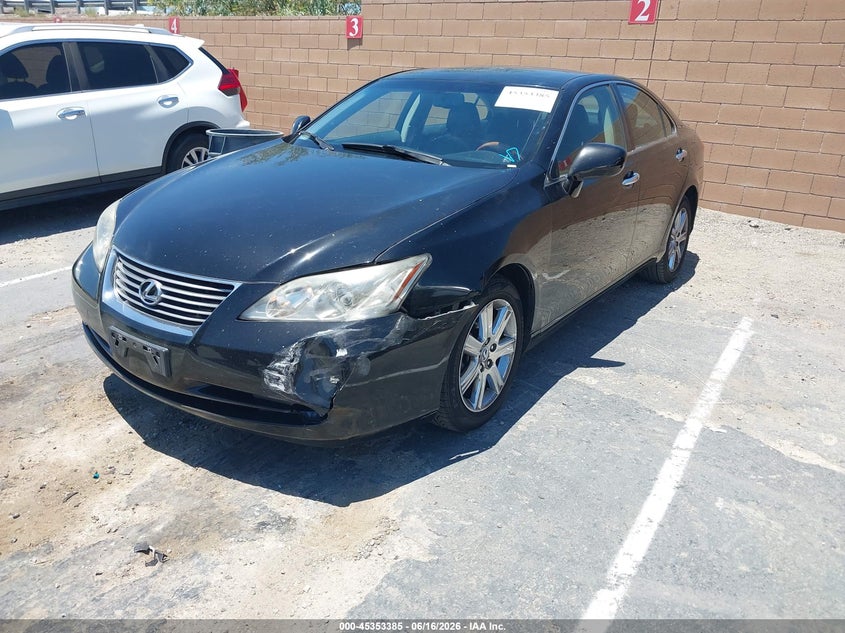 2007 Lexus ES VIN JTHBJ46G472151762 IAAI salvage auction — LEFT FRONT, Salvage (California), sold $1,000 on 2026-07-15 (photo 2)