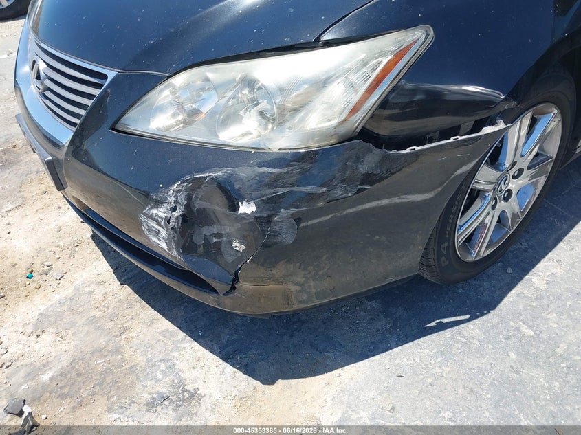 2007 Lexus ES VIN JTHBJ46G472151762 IAAI salvage auction — LEFT FRONT, Salvage (California), sold $1,000 on 2026-07-15 (photo 6)