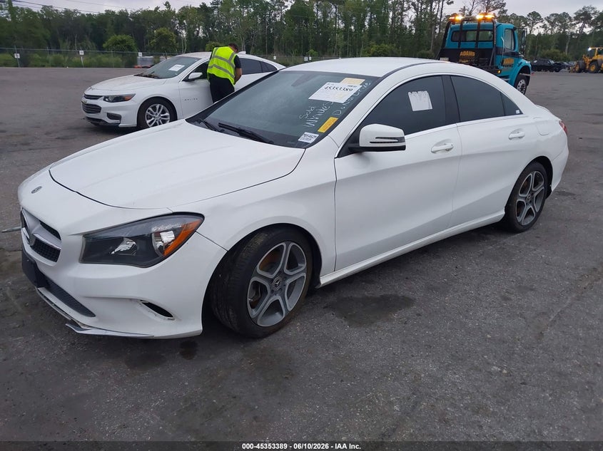 2019 Mercedes-benz Cla-klasse VIN WDDSJ4EB4KN741139 IAAI salvage auction — FRONT END, Clear (South Carolina), sold $2,950 on 2026-07-28 (photo 2)