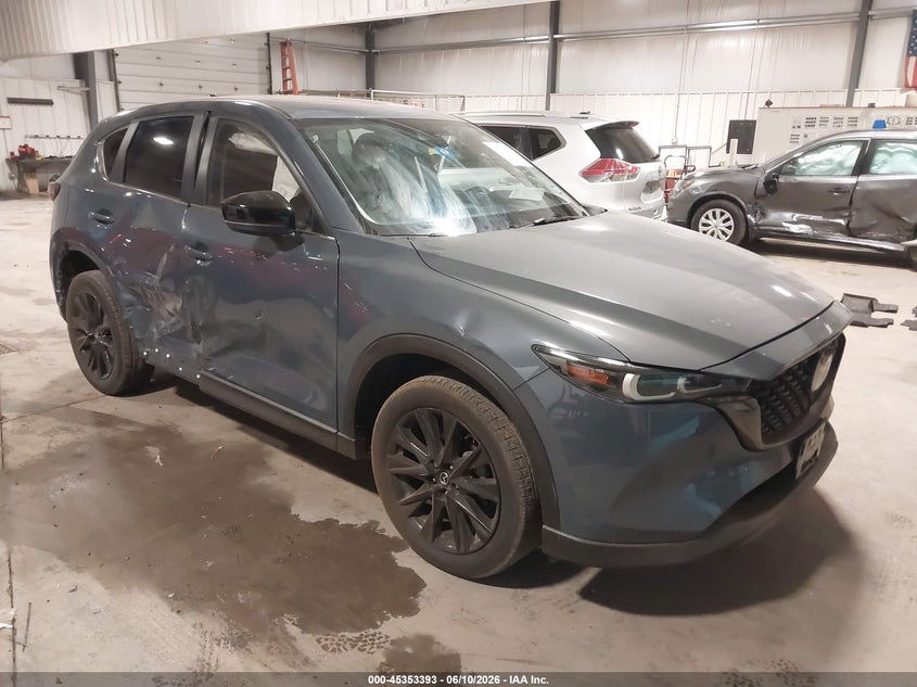 2022 Mazda Cx-5 VIN JM3KFBCM6N0576353 IAAI salvage auction — SIDE, Salvage (Illinois), sold $7,600 on 2026-07-12 (photo 1)