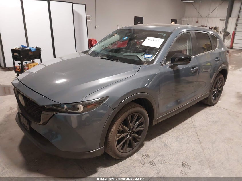 2022 Mazda Cx-5 VIN JM3KFBCM6N0576353 IAAI salvage auction — SIDE, Salvage (Illinois), sold $7,600 on 2026-07-12 (photo 2)