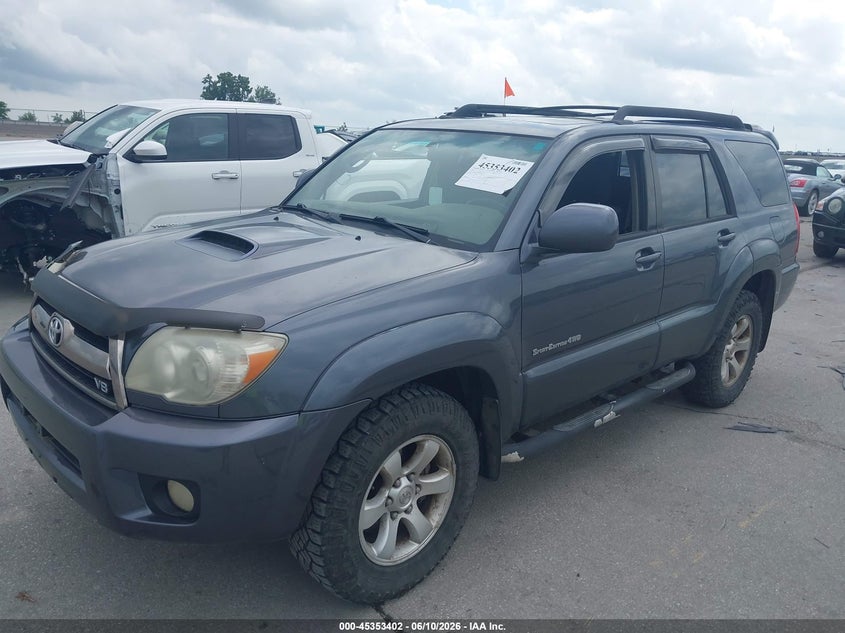 2006 Toyota 4runner VIN JTEBT14R868033414 IAAI salvage auction — RIGHT SIDE, Regular Certificate (Iowa), sold $3,900 on 2026-07-21 (photo 2)