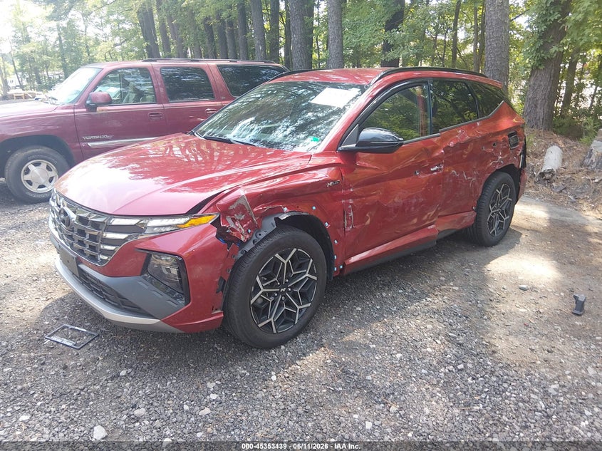 2022 Hyundai Tucson VIN KM8JF3AE5NU169781 IAAI salvage auction — LEFT SIDE, Salvage (Virginia), sold $4,200 on 2026-07-14 (photo 2)
