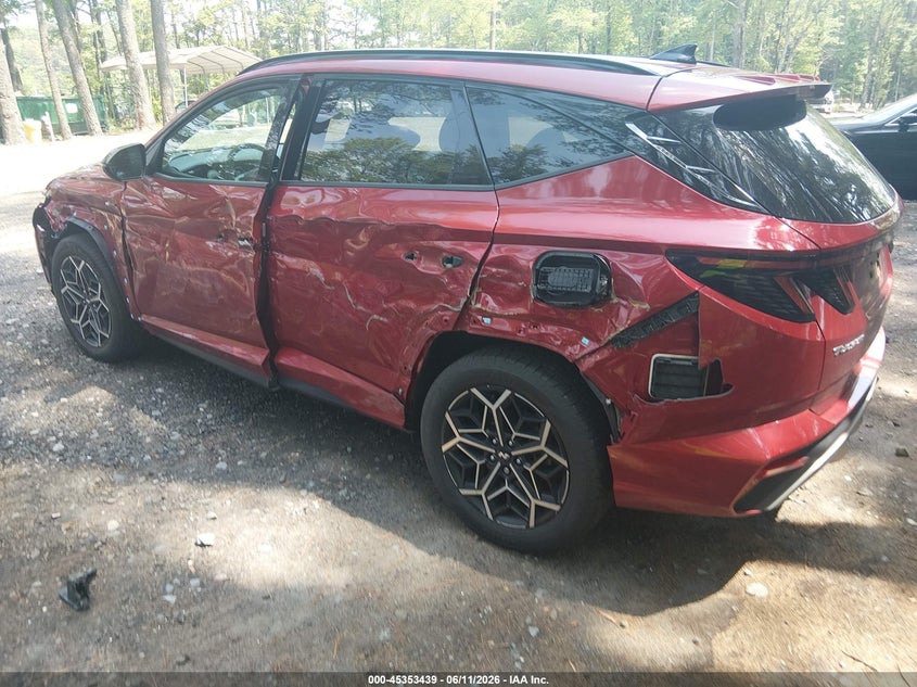 2022 Hyundai Tucson VIN KM8JF3AE5NU169781 IAAI salvage auction — LEFT SIDE, Salvage (Virginia), sold $4,200 on 2026-07-14 (photo 3)