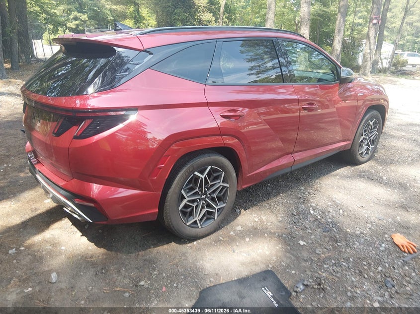 2022 Hyundai Tucson VIN KM8JF3AE5NU169781 IAAI salvage auction — LEFT SIDE, Salvage (Virginia), sold $4,200 on 2026-07-14 (photo 4)