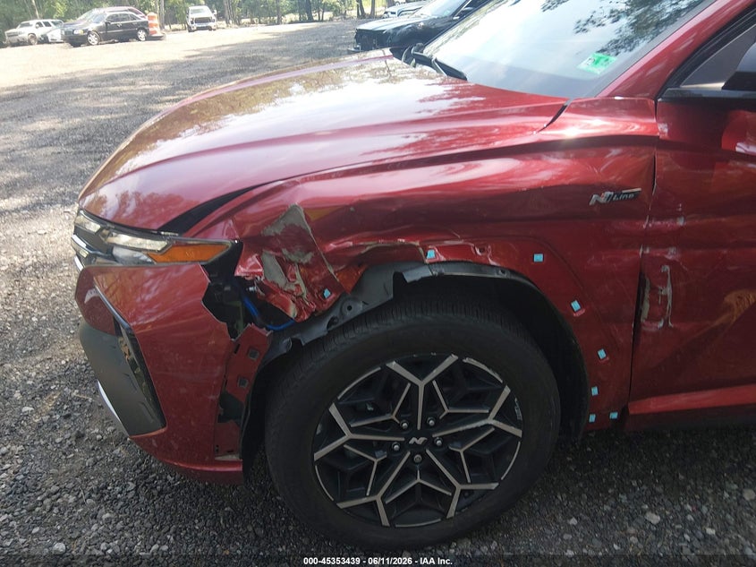 2022 Hyundai Tucson VIN KM8JF3AE5NU169781 IAAI salvage auction — LEFT SIDE, Salvage (Virginia), sold $4,200 on 2026-07-14 (photo 6)