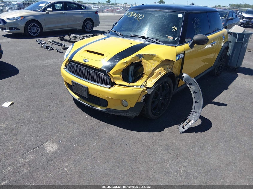 2009 Mini Cooper VIN WMWMF73589TT99460 IAAI salvage auction — LEFT FRONT, Salvage (Illinois), sold $800 on 2026-07-14 (photo 6)