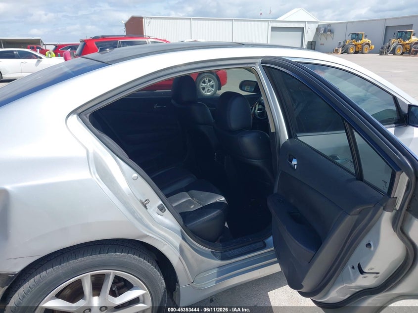 2009 Nissan Maxima VIN 1N4AA51E39C802830 IAAI salvage auction — RIGHT SIDE, Original (Texas), sold $600 on 2026-07-18 (photo 8)