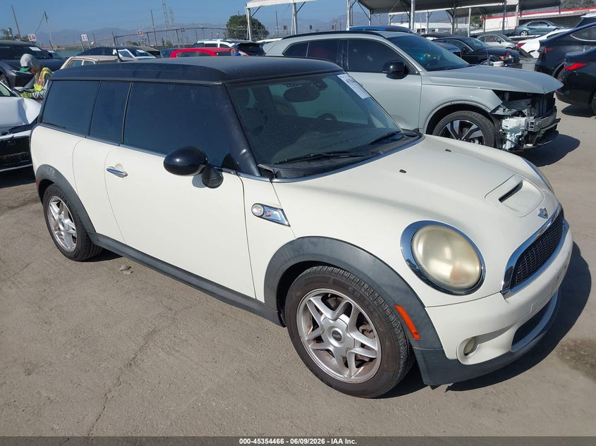 2009 Mini Cooper VIN WMWMM33599TP90101 IAAI salvage auction — REAR END, Salvage (California), sold $600 on 2026-08-12 (photo 1)