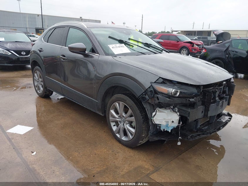 2021 Mazda Cx-30 VIN 3MVDMBDL5MM307476 IAAI salvage auction — WATER/FLOOD, Salvage (Texas), sold $4,450 on 2026-07-19 (photo 1)
