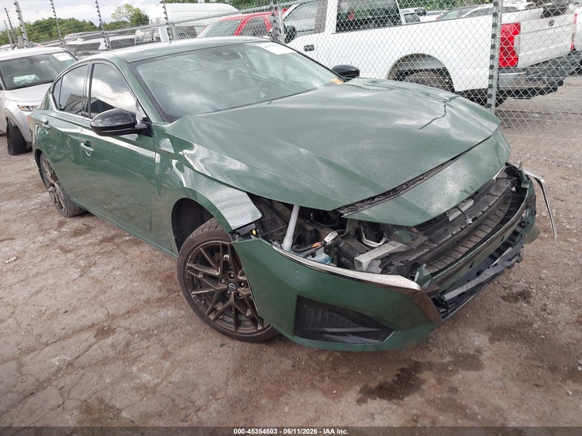 2025 Nissan Altima VIN 1N4BL4CV4SN311277 IAAI salvage auction — FRONT END, Clear (Oklahoma), sold $7,500 on 2026-09-02 (photo 1)