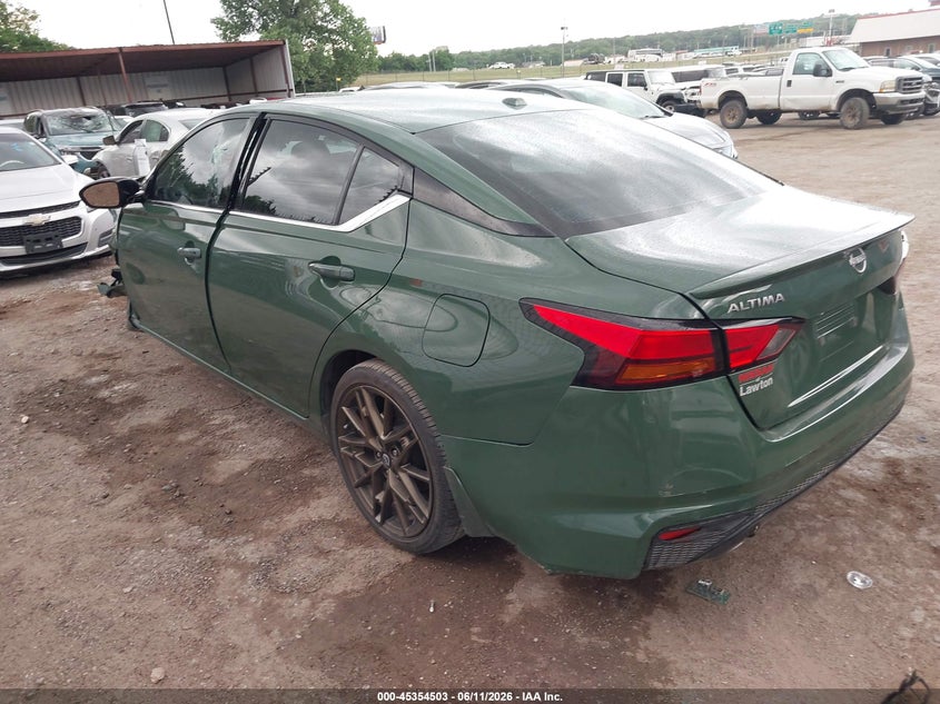 2025 Nissan Altima VIN 1N4BL4CV4SN311277 IAAI salvage auction — FRONT END, Clear (Oklahoma), sold $7,500 on 2026-09-02 (photo 3)