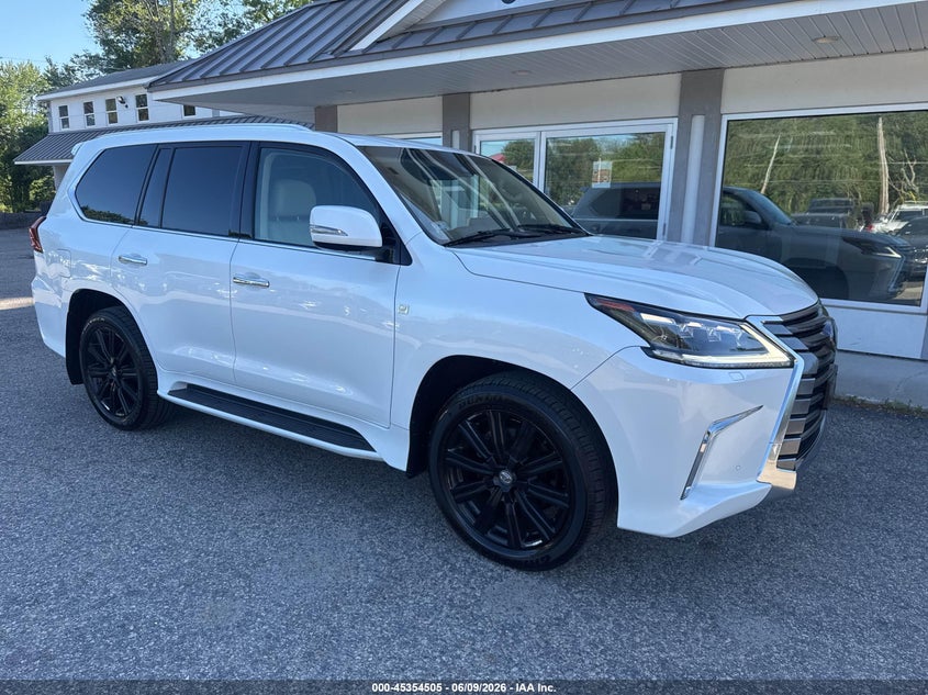 2016 Lexus Lx 570 VIN JTJHY7AX3G4213685 IAAI salvage auction — Normal Wear & Tear, Clear, sold $46,725 on 2026-07-08 (photo 1)