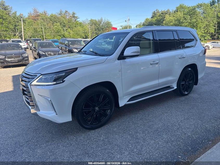 2016 Lexus Lx 570 VIN JTJHY7AX3G4213685 IAAI salvage auction — Normal Wear & Tear, Clear, sold $46,725 on 2026-07-08 (photo 2)