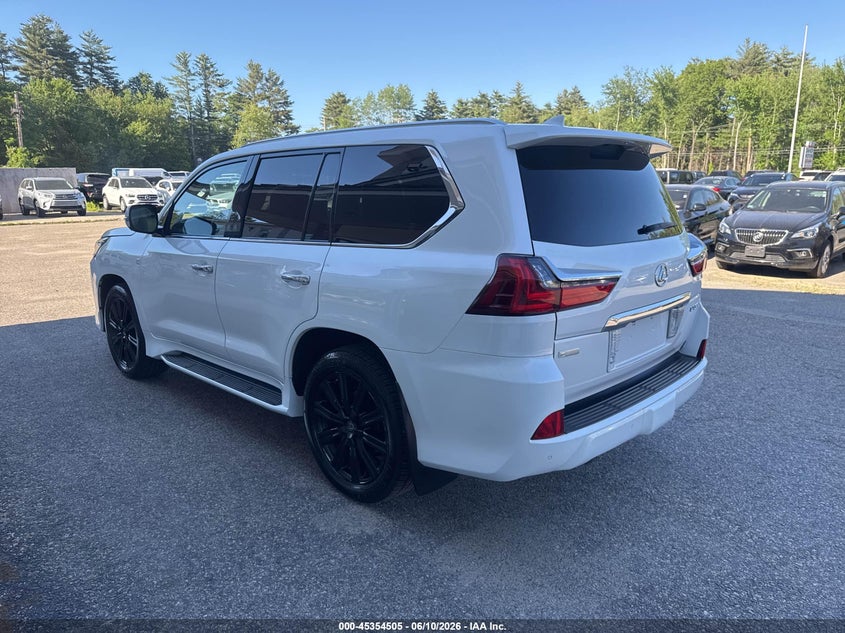 2016 Lexus Lx 570 VIN JTJHY7AX3G4213685 IAAI salvage auction — Normal Wear & Tear, Clear, sold $46,725 on 2026-07-08 (photo 3)