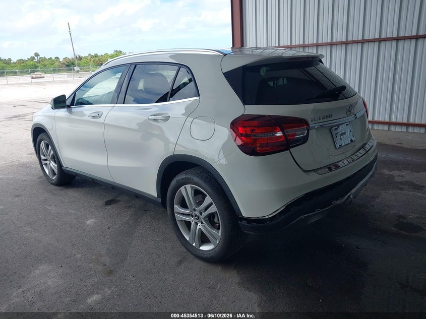 2019 Mercedes-benz Gla-klasse VIN WDCTG4EB9KU018934 IAAI salvage auction — FRONT & REAR, Rebuildable (Florida), sold $3,100 on 2026-07-08 (photo 3)